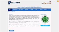 Desktop Screenshot of indofermex.com
